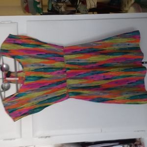 Gorgeous vibrant dress